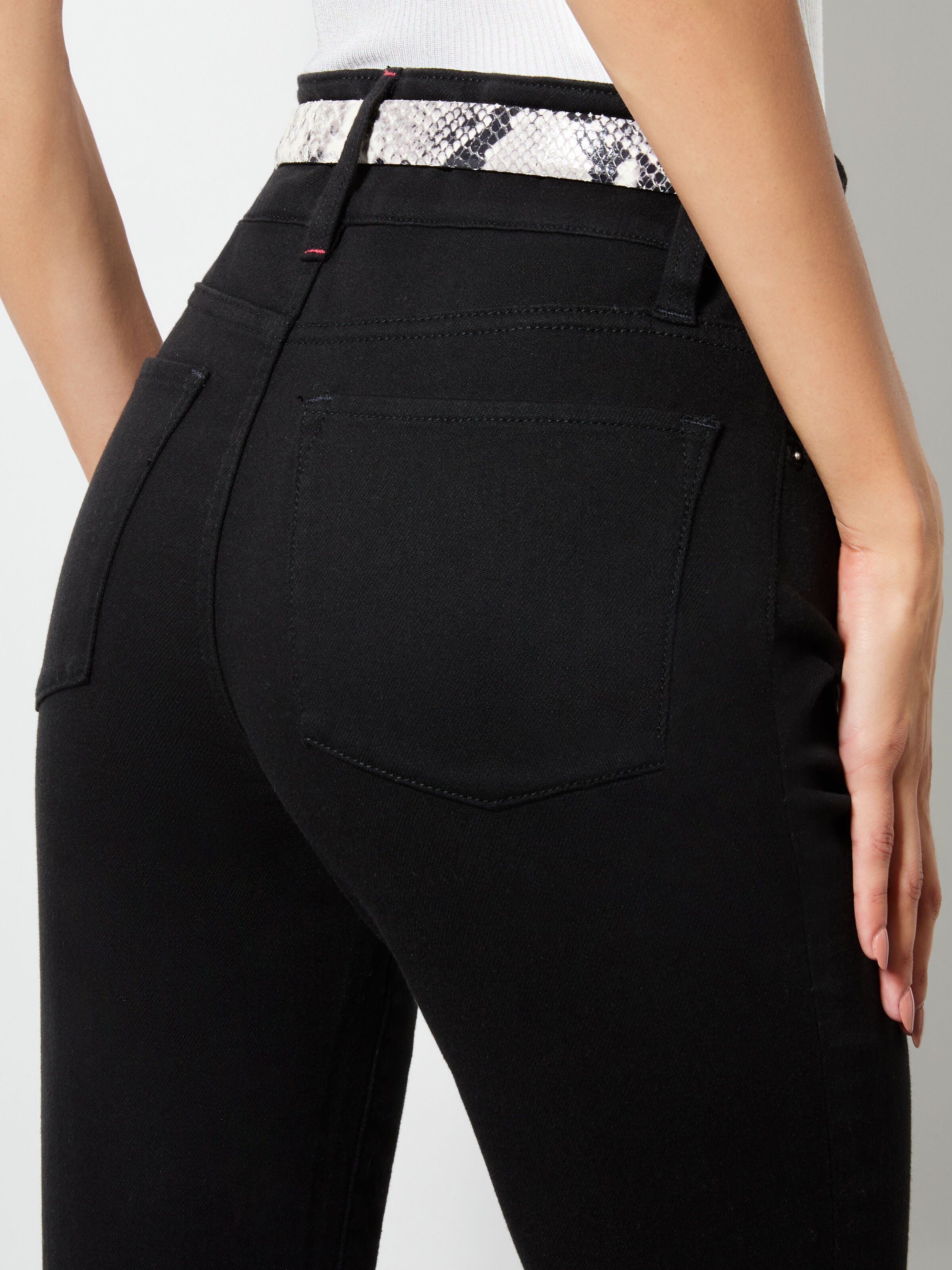STACEY BELL JEAN-Black-ALICE + OLIVIA