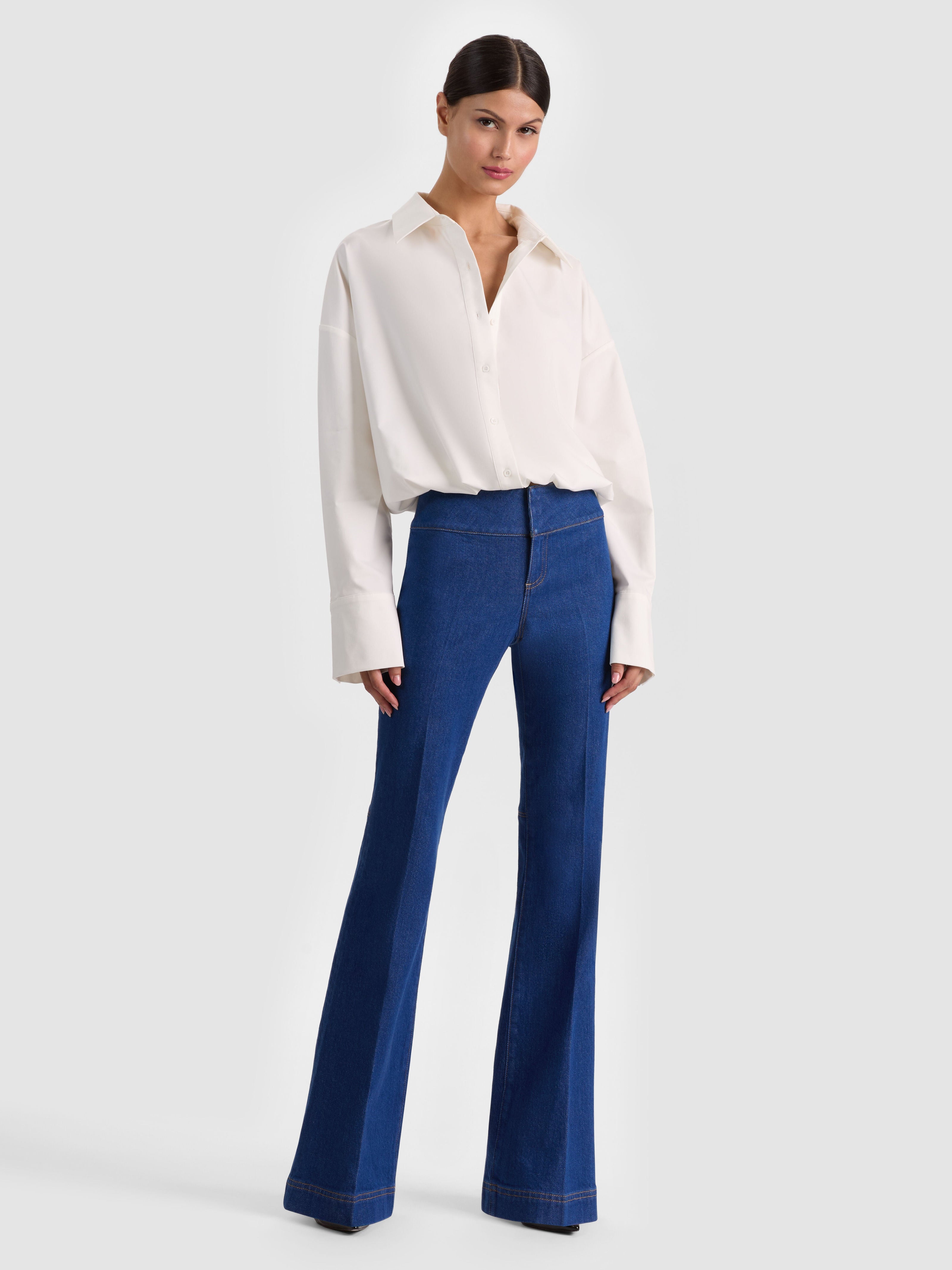 HOT JEAN-EVELYN WASH-ALICE + OLIVIA