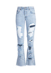 GENEVIVE DISTRESSED GIRLFRIEND JEAN-ALICE + OLIVIA