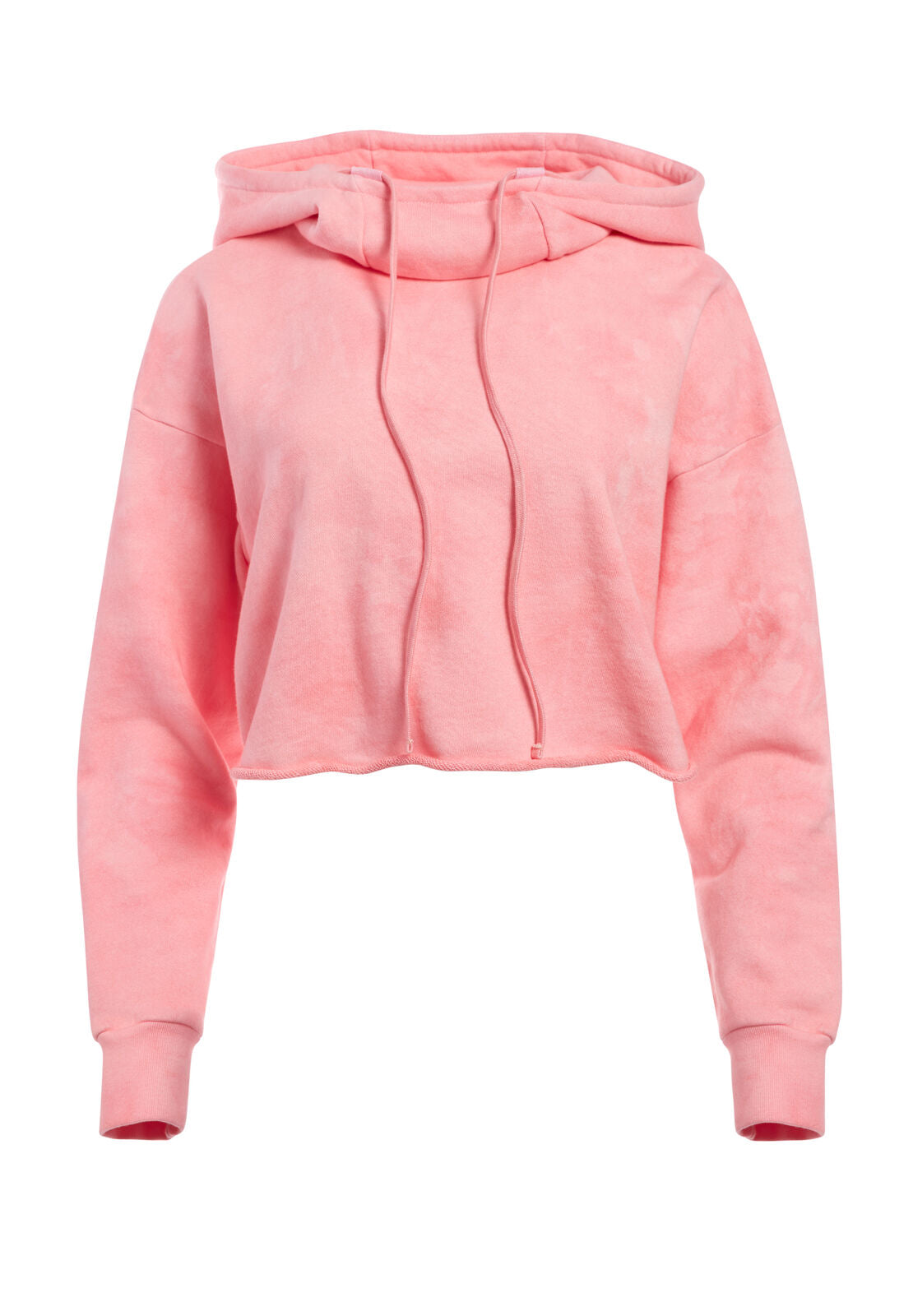 NIKI CROPPED HOODIE-TONAL PINK-ALICE + OLIVIA