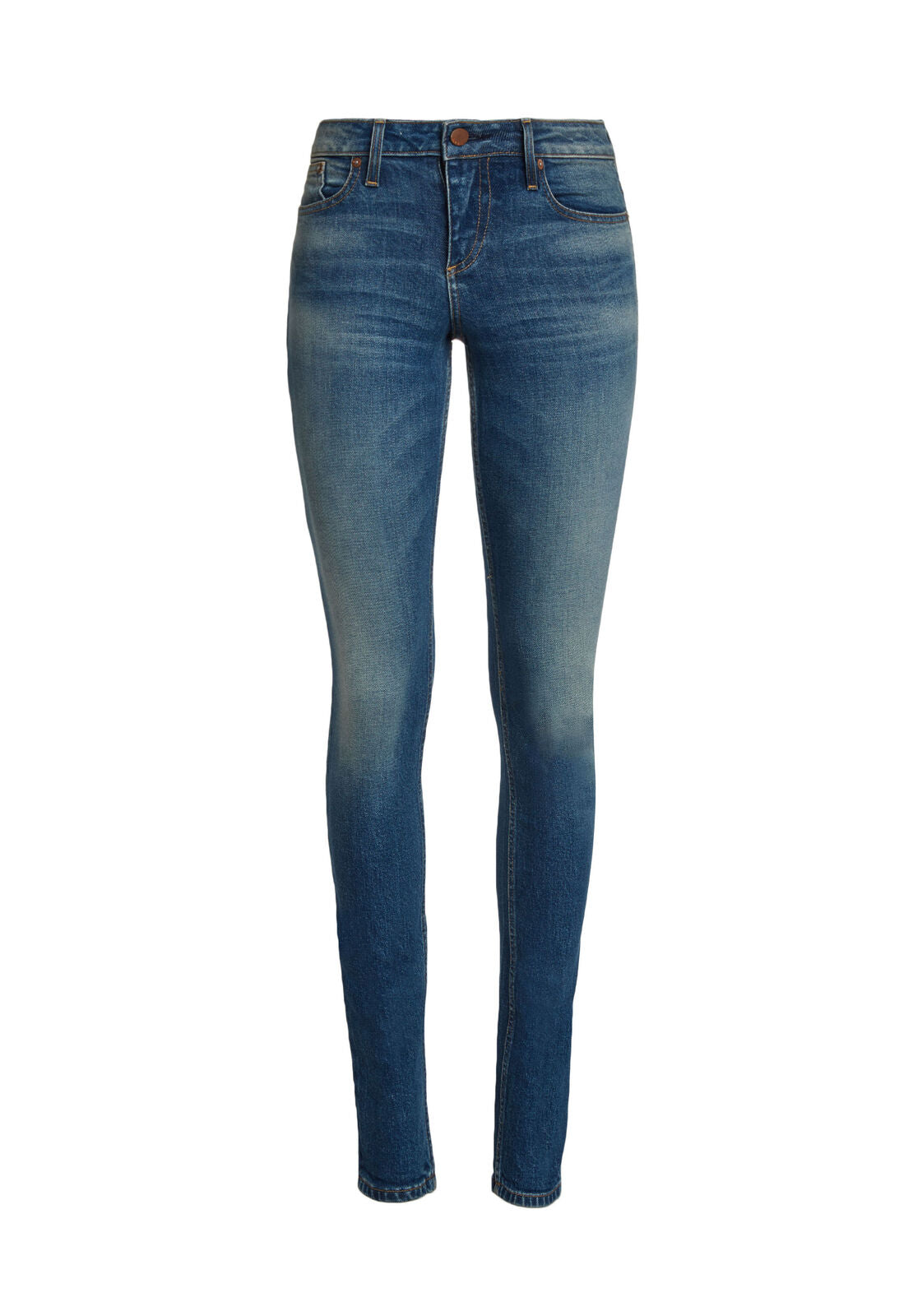 GOOD MID RISE SKINNY W STUDS-ALICE + OLIVIA