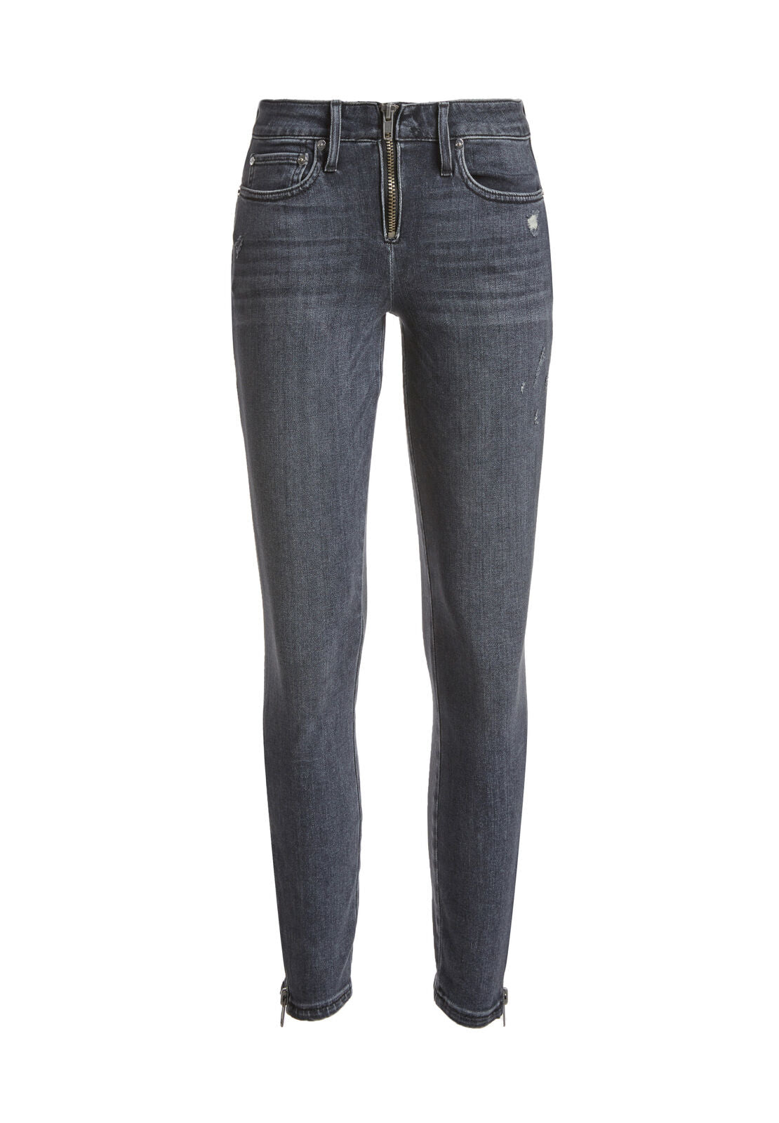 GOOD LOW RISE EXPOSED ZIP-ALICE + OLIVIA