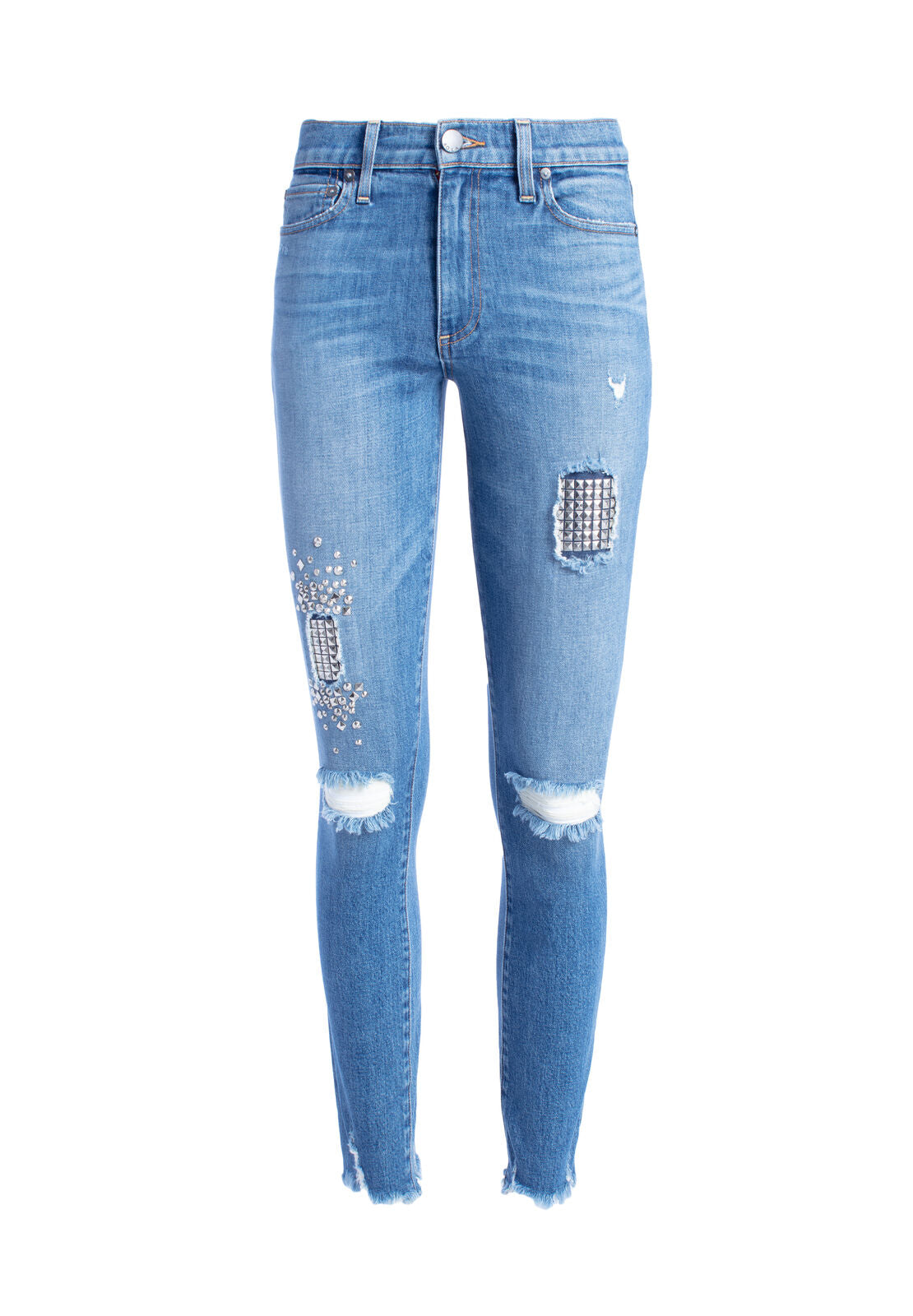 GOOD HIGH RISE ANKLE SKINNY JEAN-ALICE + OLIVIA