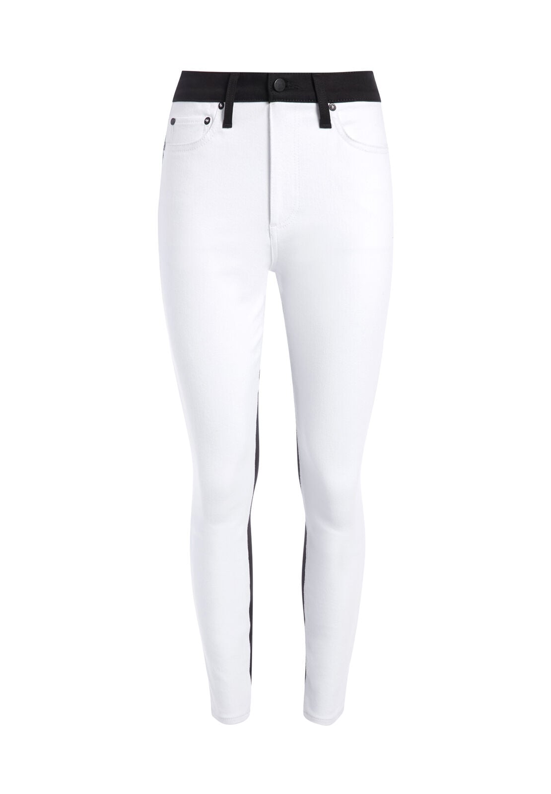 GOOD TWO TONE ANKLE SKINNY JEAN-ALICE + OLIVIA