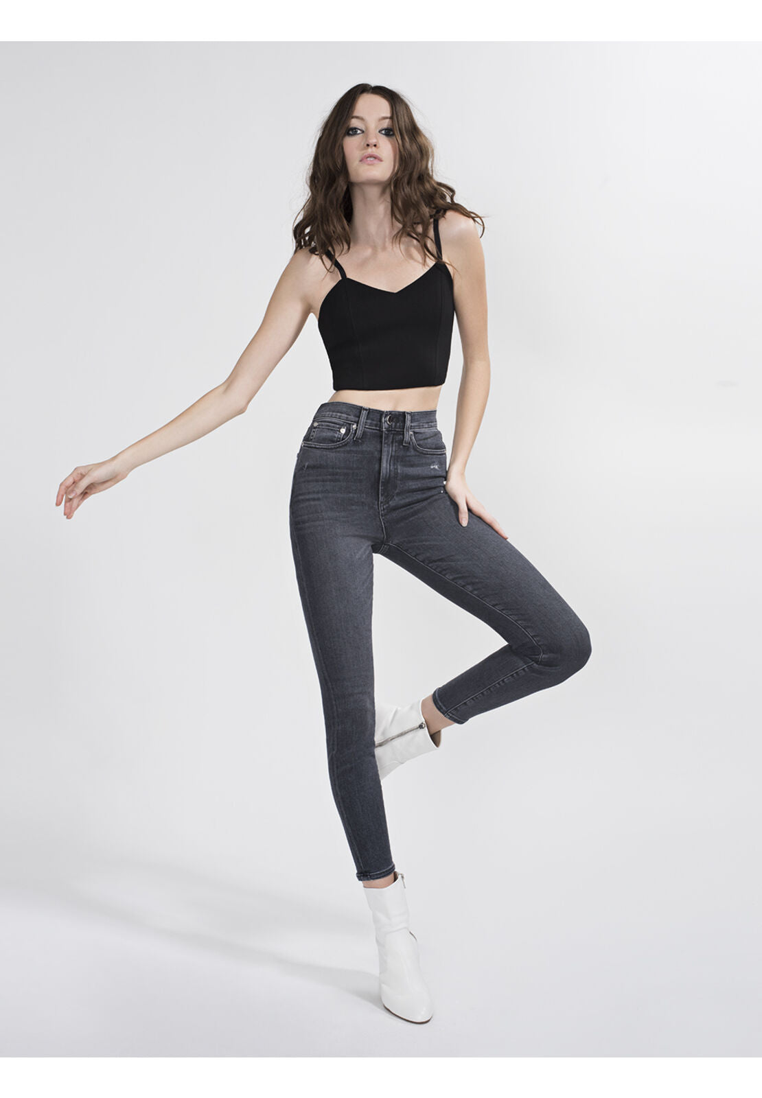 GOOD HIGH RISE ANKLE SKINNY