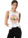 MILLER STUDDED BOYFRIEND TANK-WHITE/MULTI-ALICE + OLIVIA