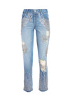 AMAZING CRYSTAL HIGH RISE JEAN-ALICE + OLIVIA