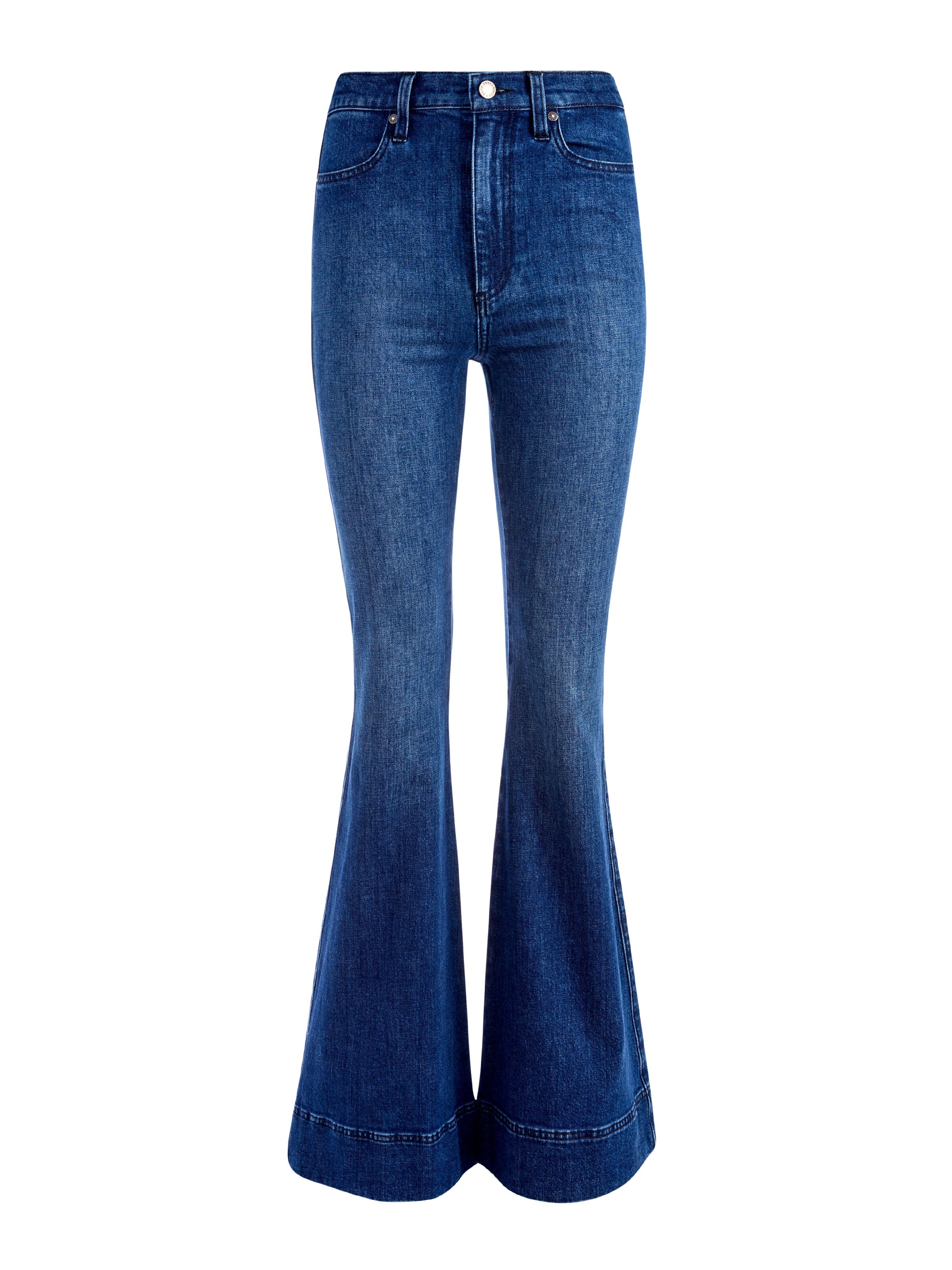 BEAUTIFUL HIGH RISE BELL-LOVE TRAIN-ALICE + OLIVIA