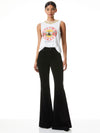 BEAUTIFUL HIGH RISE CORDUROY BELL-ALICE + OLIVIA