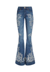 BEAUTIFUL CRYSTAL HIGH RISE JEAN-ALICE + OLIVIA