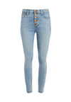 GOOD HIGH RISE EXPOSED BUTTON JEAN-ALICE + OLIVIA