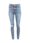 GOOD HIGH RISE EXPOSED BUTTON JEAN-ALICE + OLIVIA