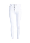GOOD HIGH RISE EXPOSED BUTTON JEAN-ALICE + OLIVIA