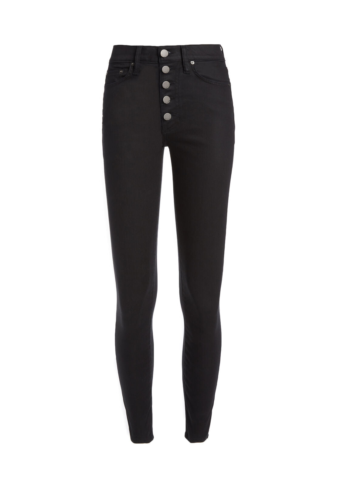 GOOD HIGH RISE EXPSD BTTN FLY-ALICE + OLIVIA