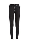 GOOD HIGH RISE EXPSD BTTN FLY-ALICE + OLIVIA