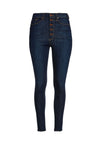GOOD HIGH RISE EXPSD BTTN FLY-ALICE + OLIVIA