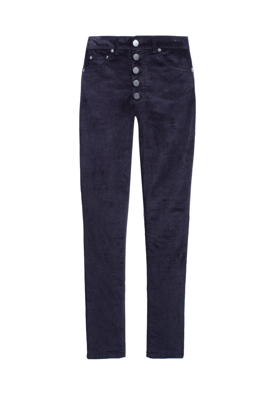 GOOD HIGH RISE SKINNY VELVET JEAN-ALICE + OLIVIA