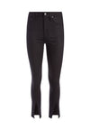GOOD HIGHRISE SKINNY W FRNT SL-COSMOS-ALICE + OLIVIA