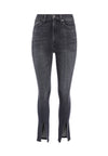 GOOD HIGHRISE SKINNY W FRNT SL-ALICE + OLIVIA
