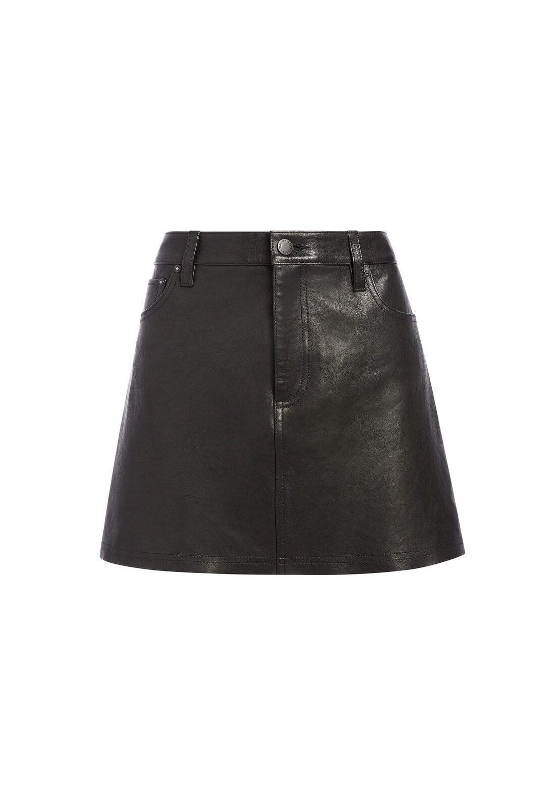 AMAZING LEATHER MINI SKIRT-ALICE + OLIVIA