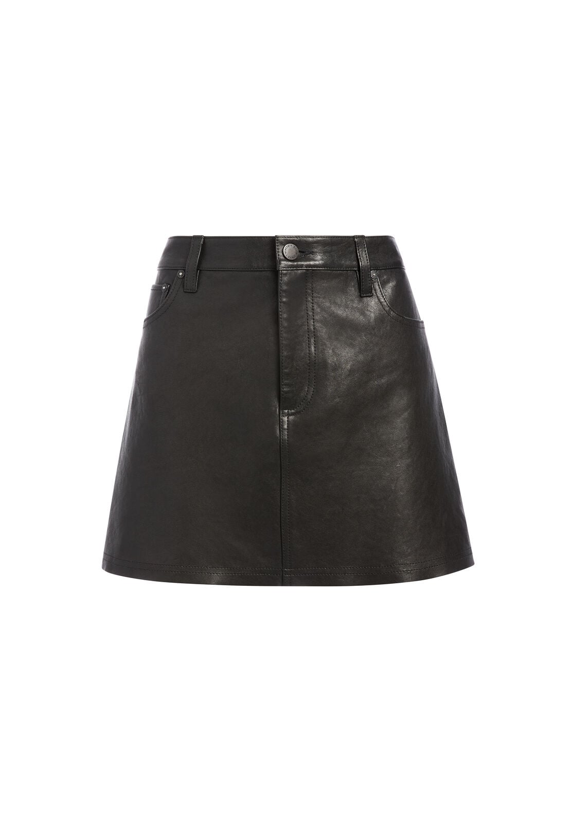 AMAZING LEATHER MINI SKIRT-ALICE + OLIVIA
