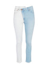 AMAZING TWO TONE HIGH RISE JEAN-ALICE + OLIVIA