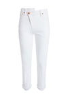 AMAZING ASYMMETRICAL STRAIGHT JEAN-ALICE + OLIVIA