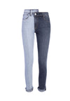 AMAZING TWO TONE BOYFRIEND JEAN-ALICE + OLIVIA