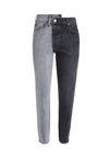 AMAZING TWO TONE HIGH RISE JEAN-ALICE + OLIVIA