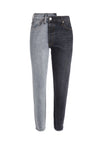 AMAZING TWO TONE HIGH RISE JEAN-ALICE + OLIVIA