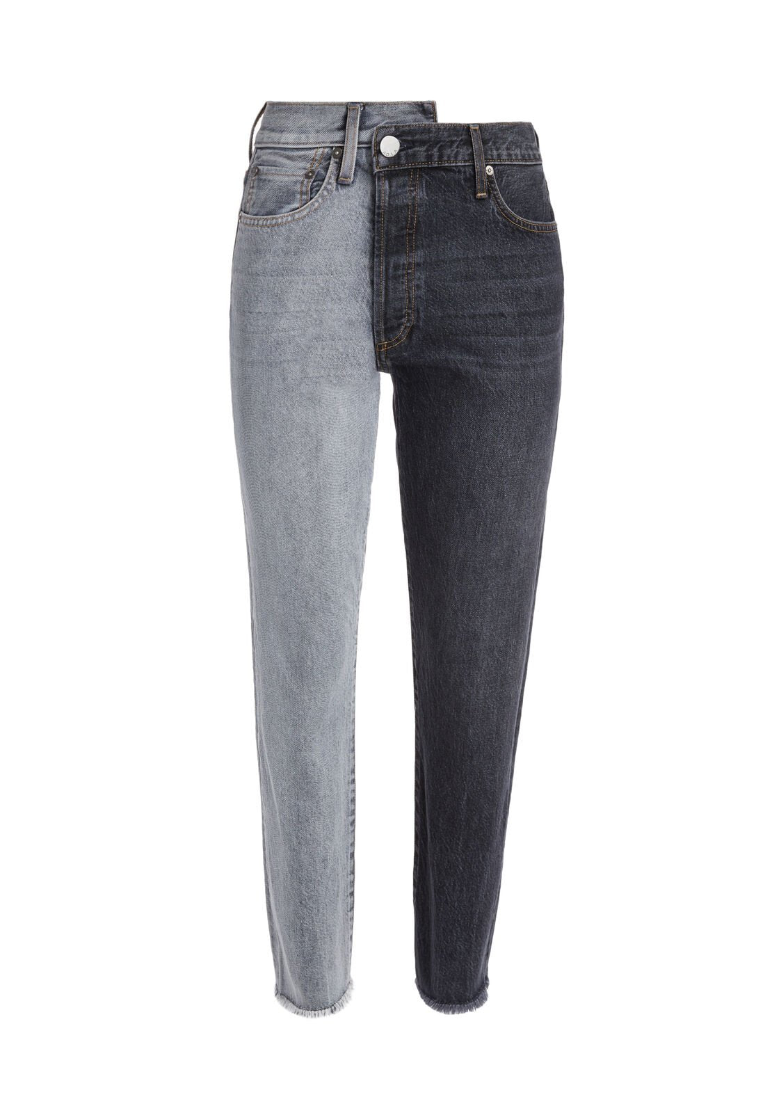 AMAZING TWO TONE HIGH RISE JEAN-ALICE + OLIVIA