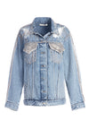 OVERSIZED DENIM JACKET-LAST CALL-ALICE + OLIVIA