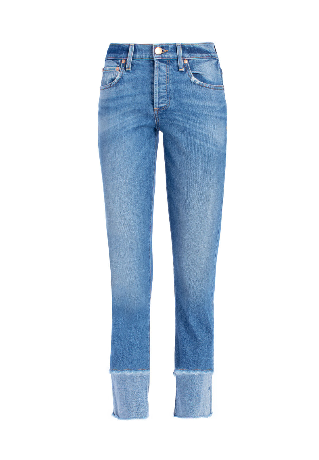 AMAZING HR W DOUBLE DENIM HEM-ALICE + OLIVIA