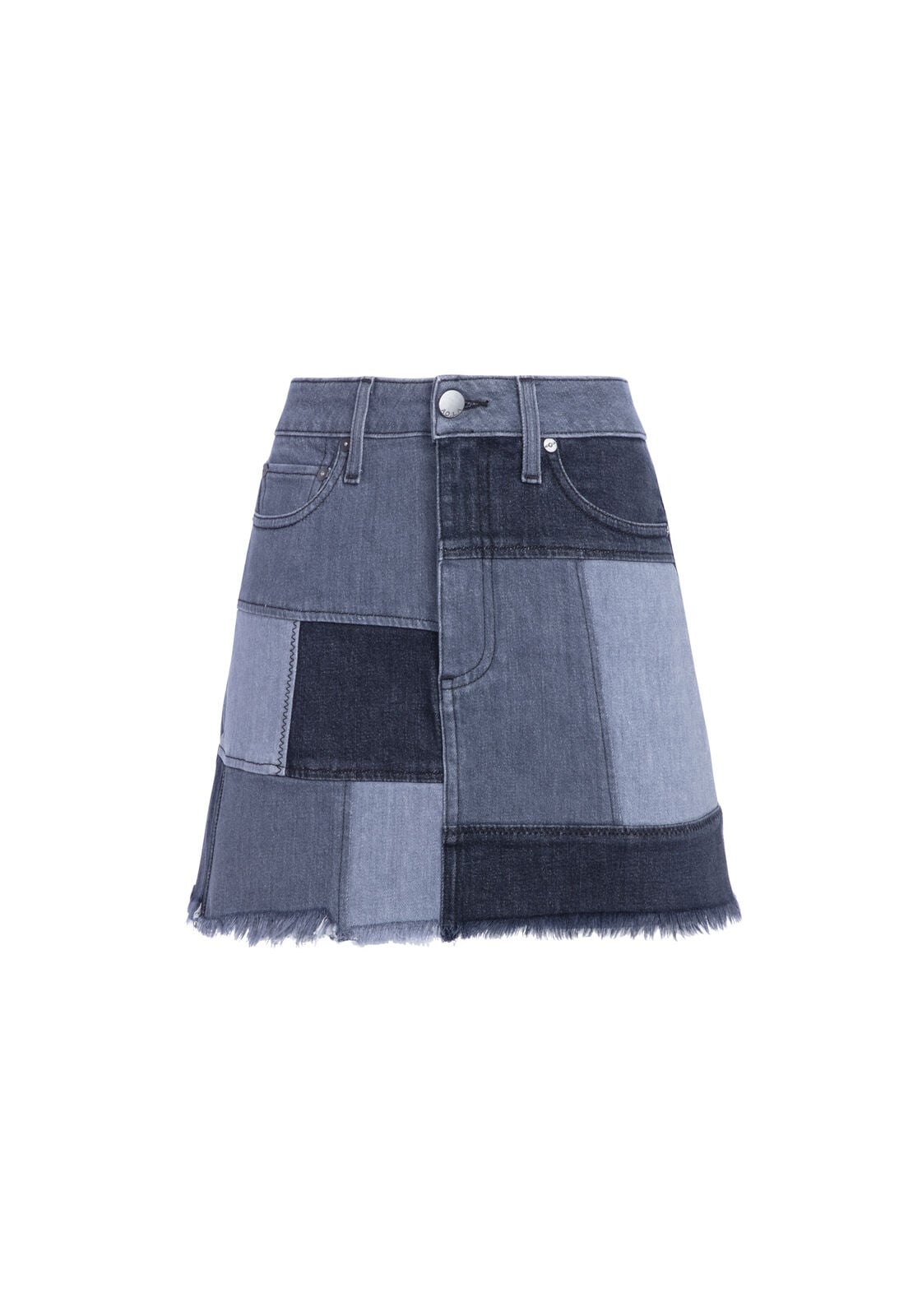 PATCHWORK MINI SKIRT-KEEP STEPPIN-ALICE + OLIVIA