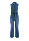 GORGEOUS SEXY 70S CR SLVLS JMP-FRENCH BLUE-ALICE + OLIVIA