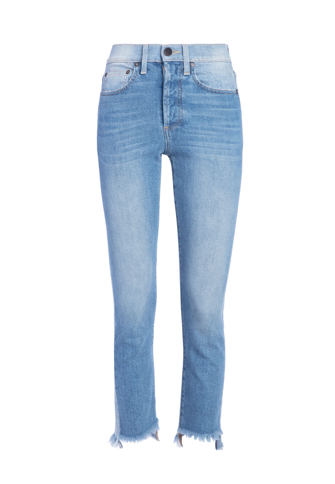 AMAZING TWO TONE HIGH RISE JEAN