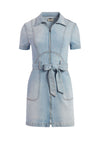 GORGEOUS ZIP UP MINI DRESS-TEASE ME TOO-ALICE + OLIVIA