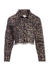 BOXY LEOPARD CROPPED JACKET-LEOPARD-ALICE + OLIVIA