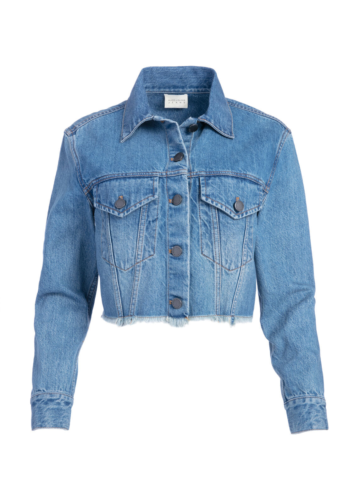BOXY CROPPED JACKET-OH BABY-ALICE + OLIVIA