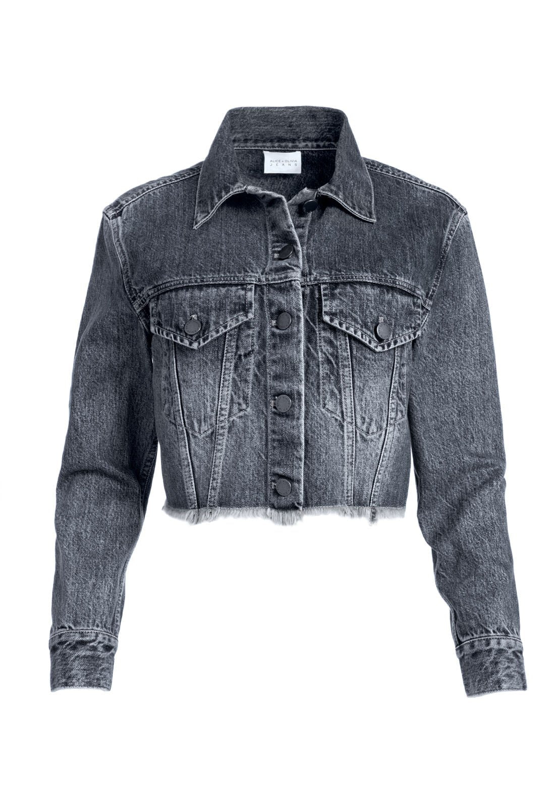 BOXY CROPPED JACKET-OH BABY-ALICE + OLIVIA