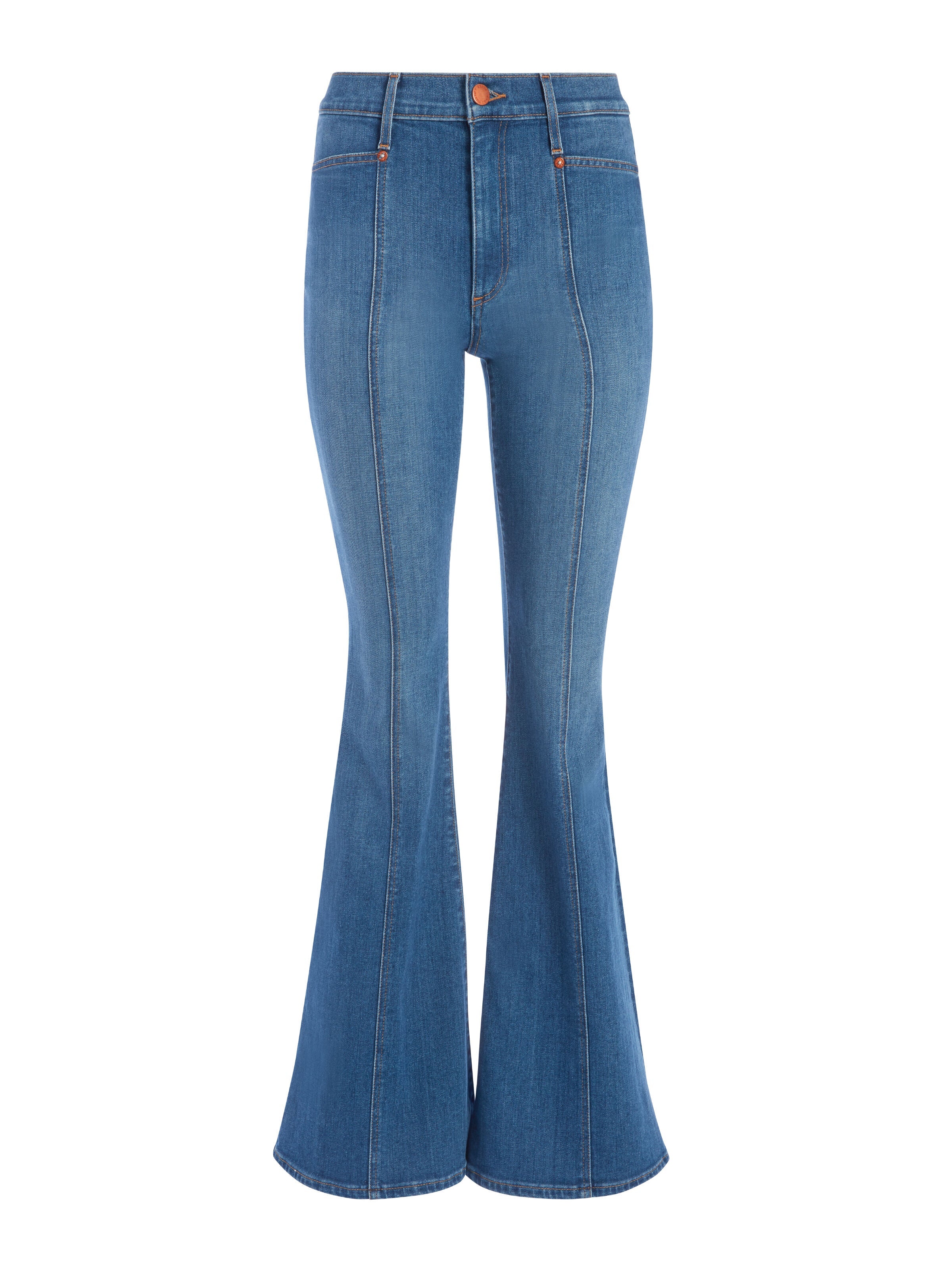 BEAUTIFUL SEAMED HIGH RISE BELL-ALICE + OLIVIA