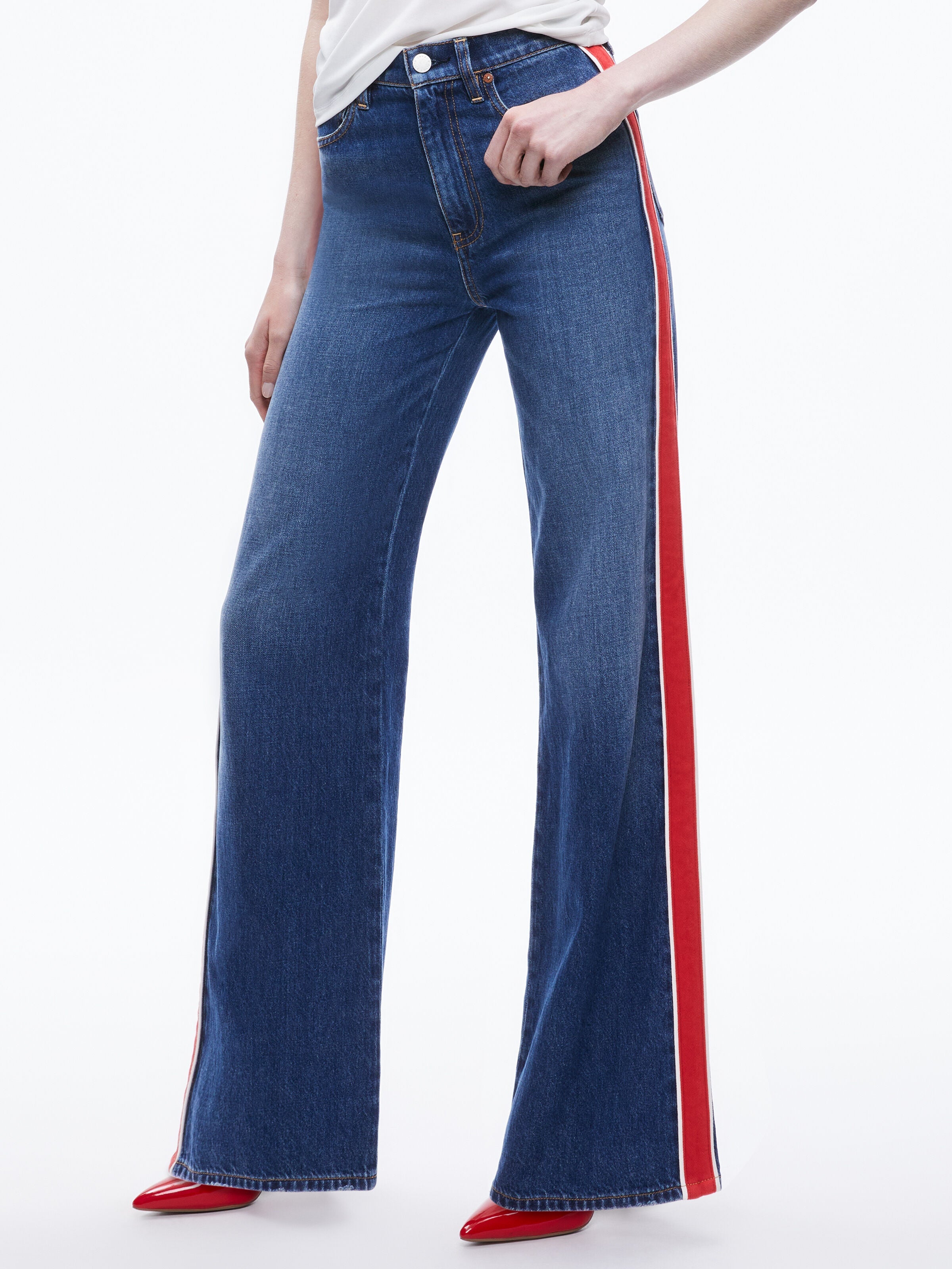WEEZY SIDE STRIPE JEAN