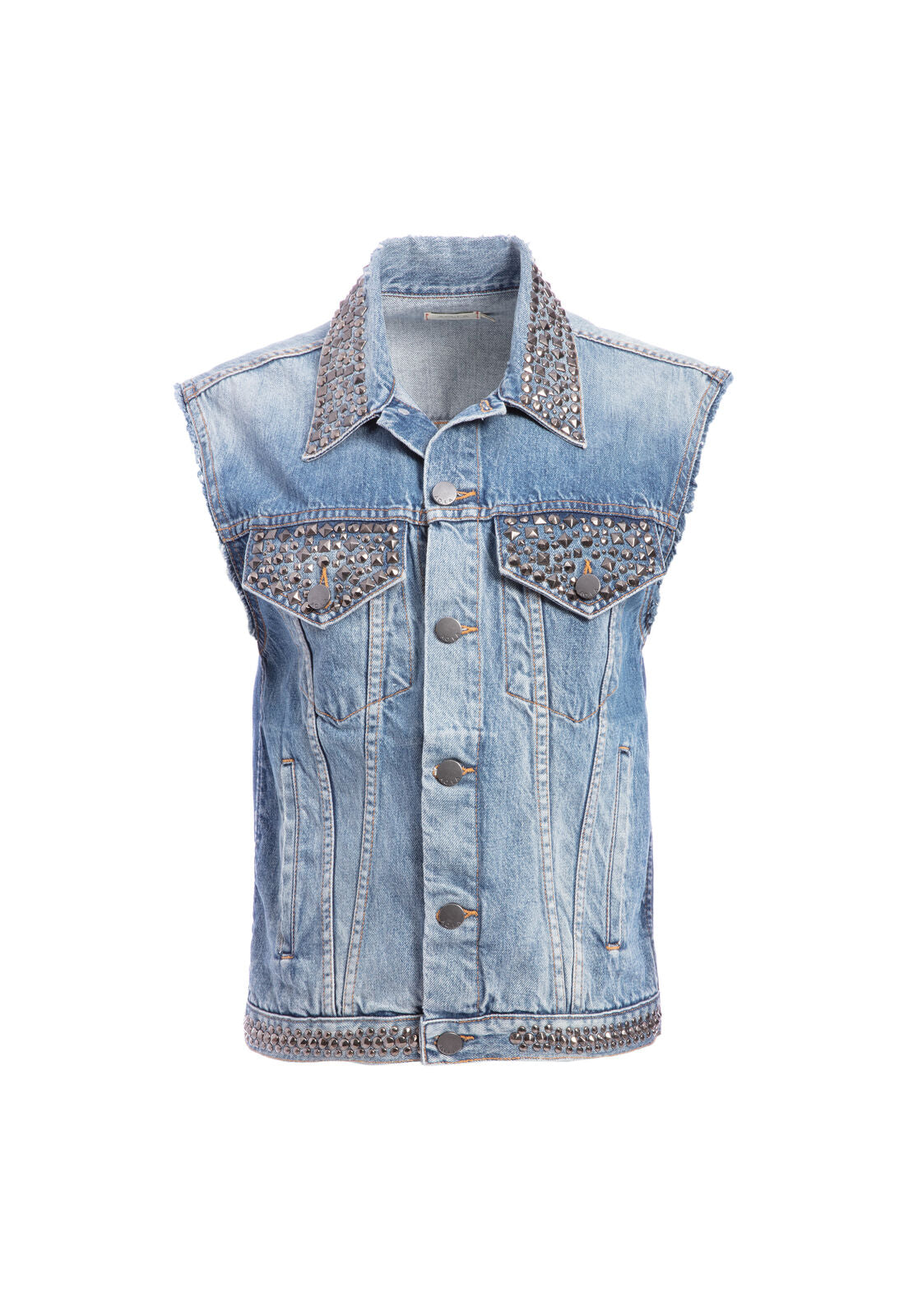 AMAZING STUDDED OVERSIZED VEST-ALICE + OLIVIA