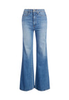GORGEOUS SIDE ZIP WIDE LEG JEAN-ALICE + OLIVIA