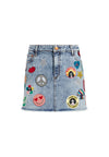GOOD HIGH WAISTED MINI SKIRT-PACIFIC AVE-ALICE + OLIVIA