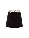 GOOD BANDANA PATCHWORK MINI SKIRT-ALICE + OLIVIA