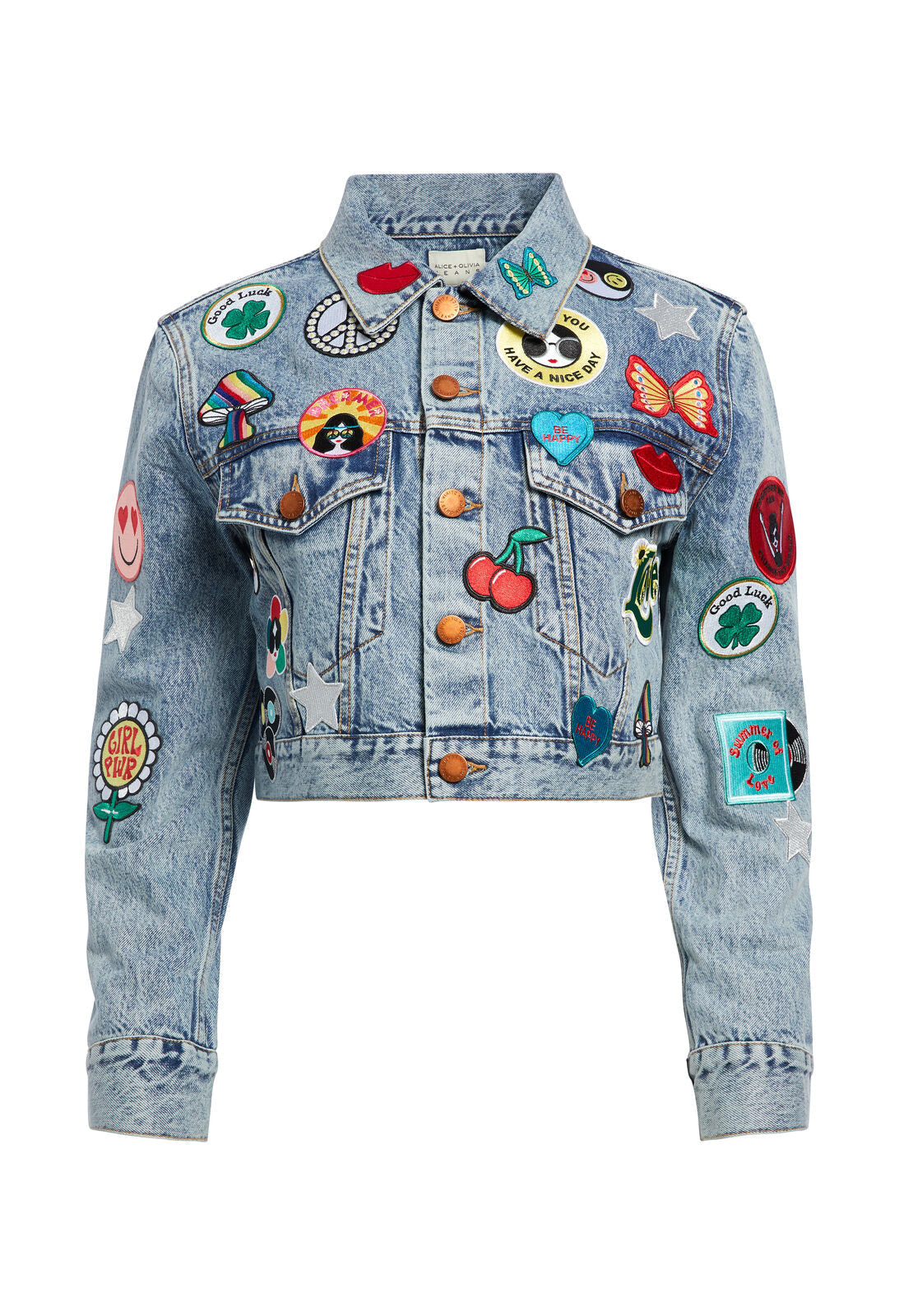 CROPPED BOYFRIEND JACKET-PACIFIC AVE-ALICE + OLIVIA