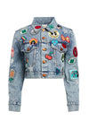 CROPPED BOYFRIEND JACKET-PACIFIC AVE-ALICE + OLIVIA