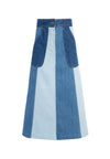 PERI MIDI SKIRT WITH PKTS-MULTI-ALICE + OLIVIA