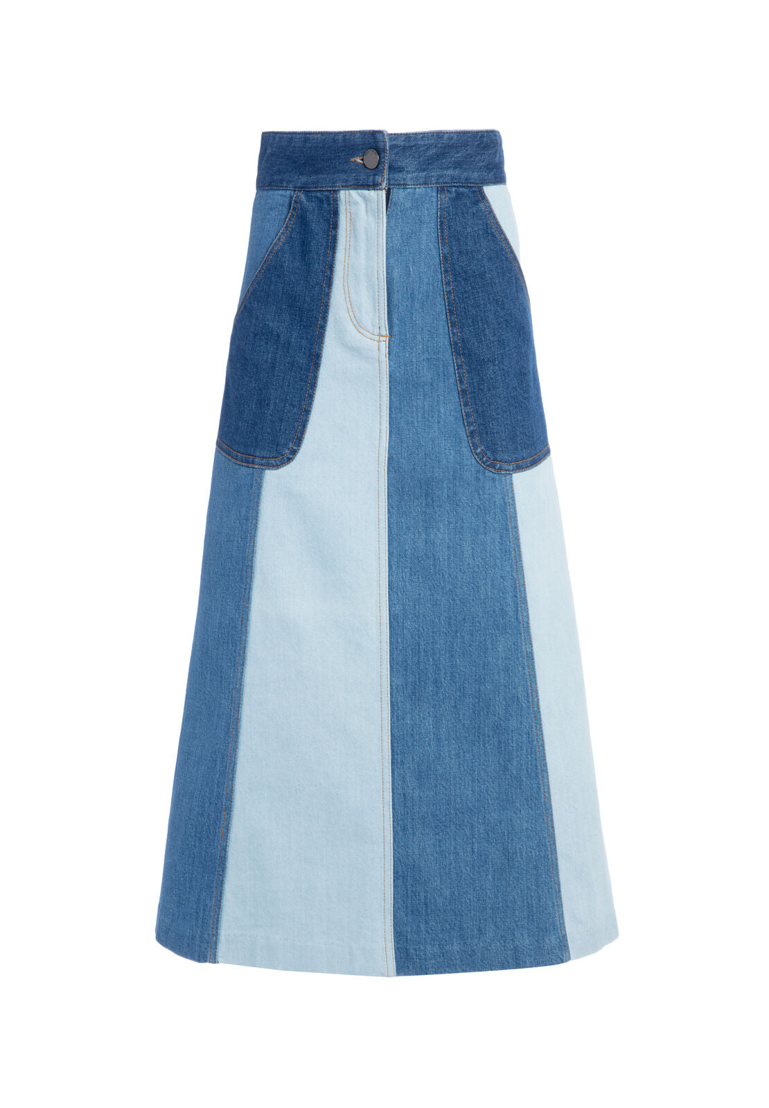 PERI MIDI SKIRT WITH PKTS